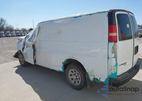 2012 Chevrolet Express 1500 Work Van z USA, uszkodzony, nr VIN 1GCSGAFX9C1164005